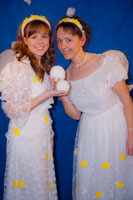 Engel Maja und Silke Hornung
