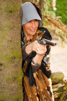 Räuberin Birgit Petzold